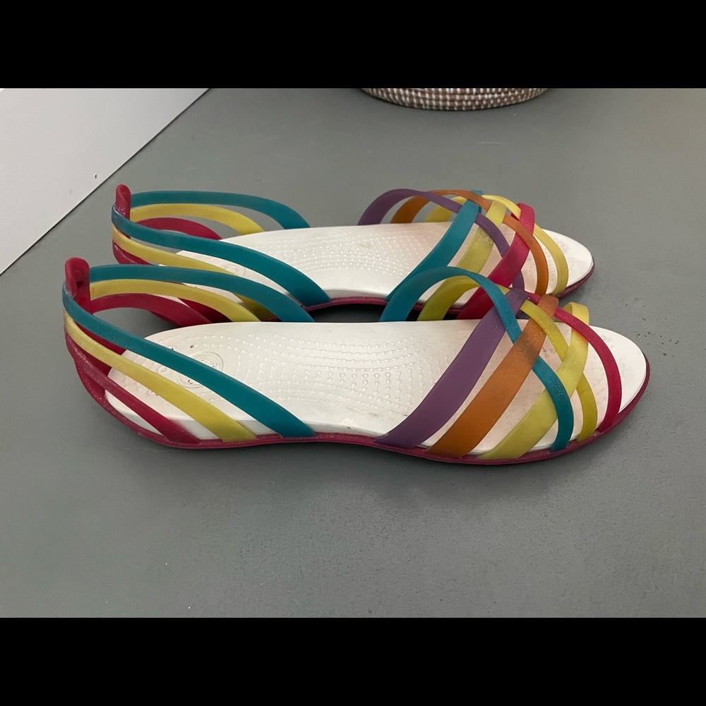 Crocs Rainbow Huaraches